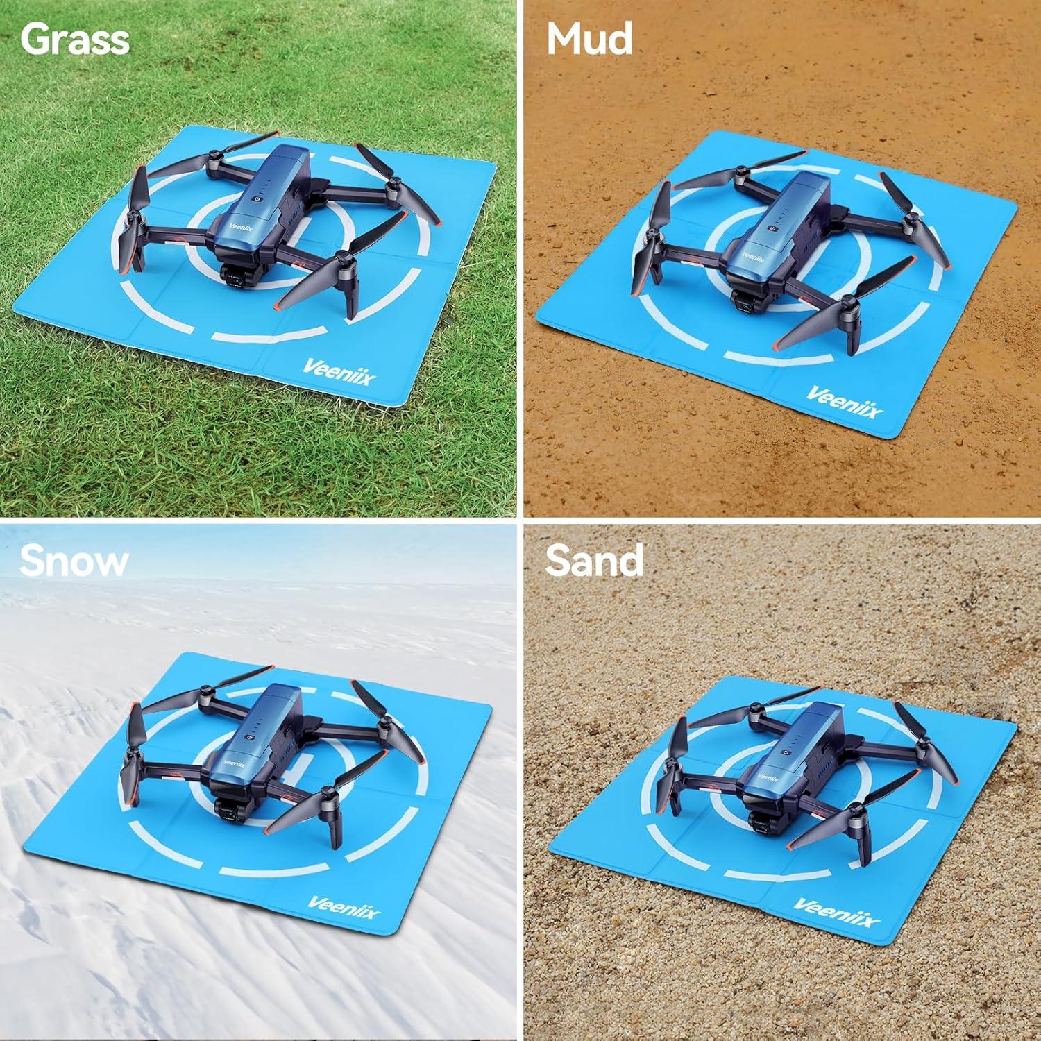 Plataforma de Aterrizaje Plegable Veeniix V11MINI 4K - 42.8 cm