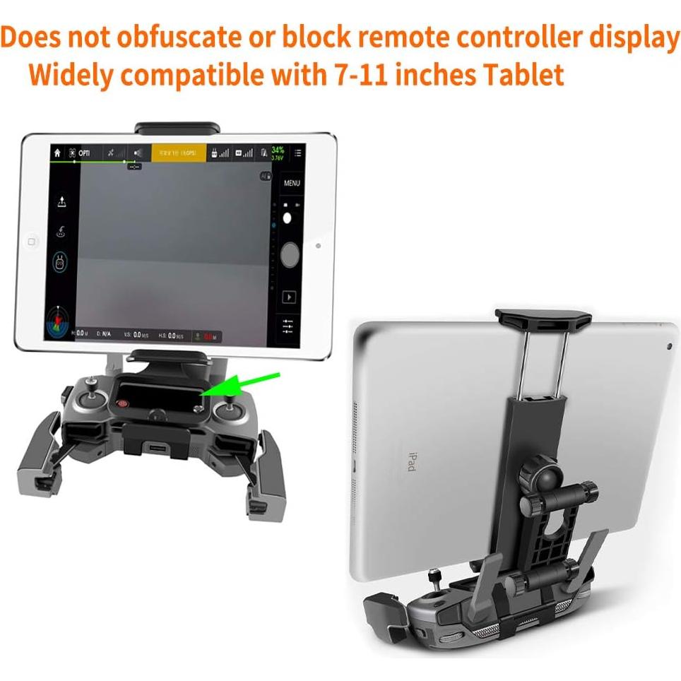 Soporte Frontal para Tablet y Teléfono 4-11" Hanatora MAVIC2-004