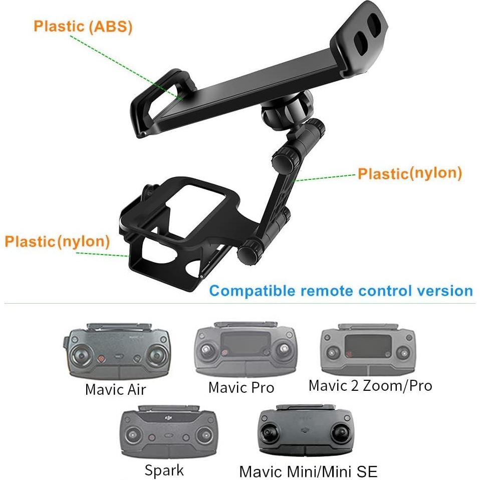 Soporte Frontal para Tablet y Teléfono 4-11" Hanatora MAVIC2-004