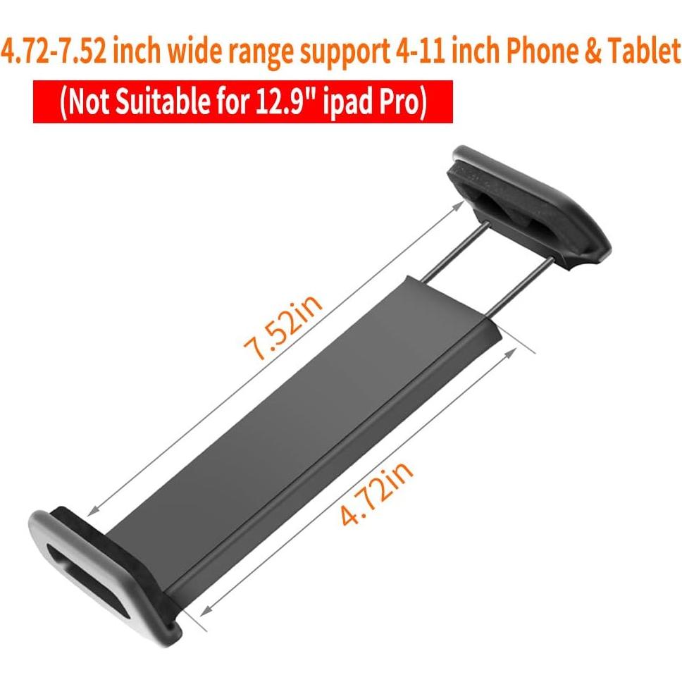 Soporte Frontal para Tablet y Teléfono 4-11" Hanatora MAVIC2-004