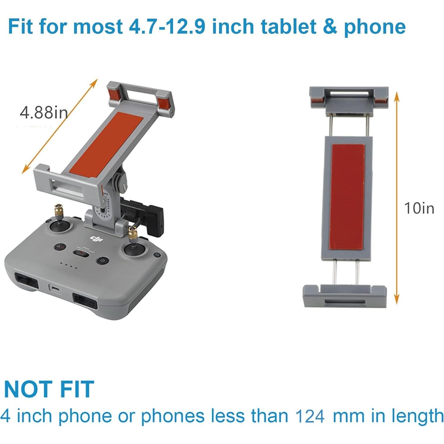 Soporte para Control Remoto Hanatora RC-N3/N2/N1 para Tabletas 4.7-12.9"