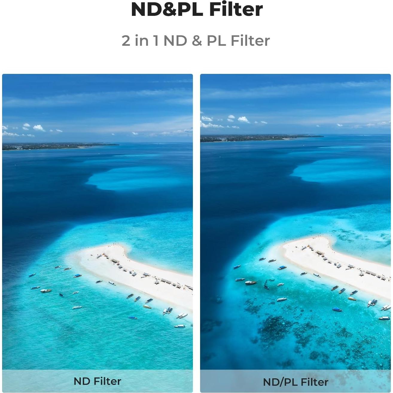 Kit de Filtros K&F Concept 16 Piezas para DJI Mini 4 Pro