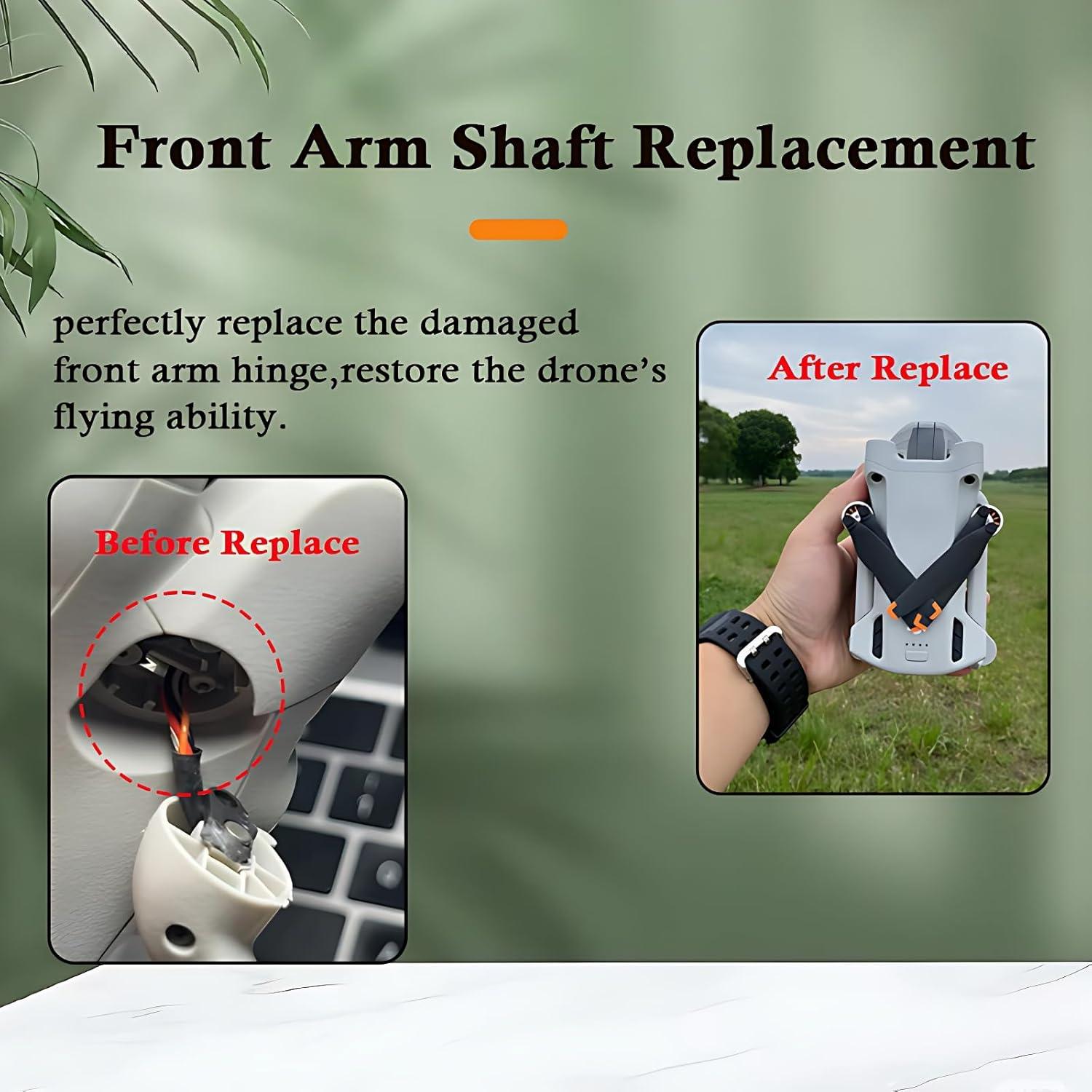 Eje de Brazo Frontal Reemplazo DJI Mini 4 Pro y Mini 3