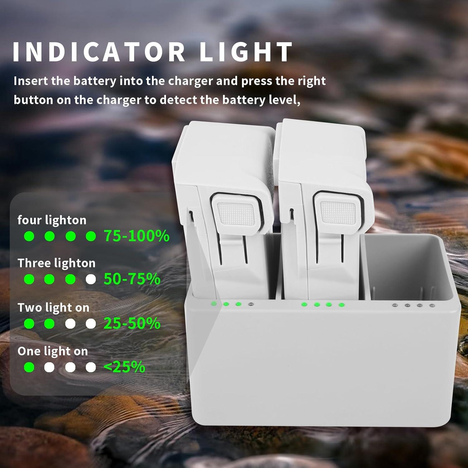 Batería de Vuelo Inteligente Plus Rszfnjxry para DJI Mini 4 Pro/3 Pro/3, 3850mAh