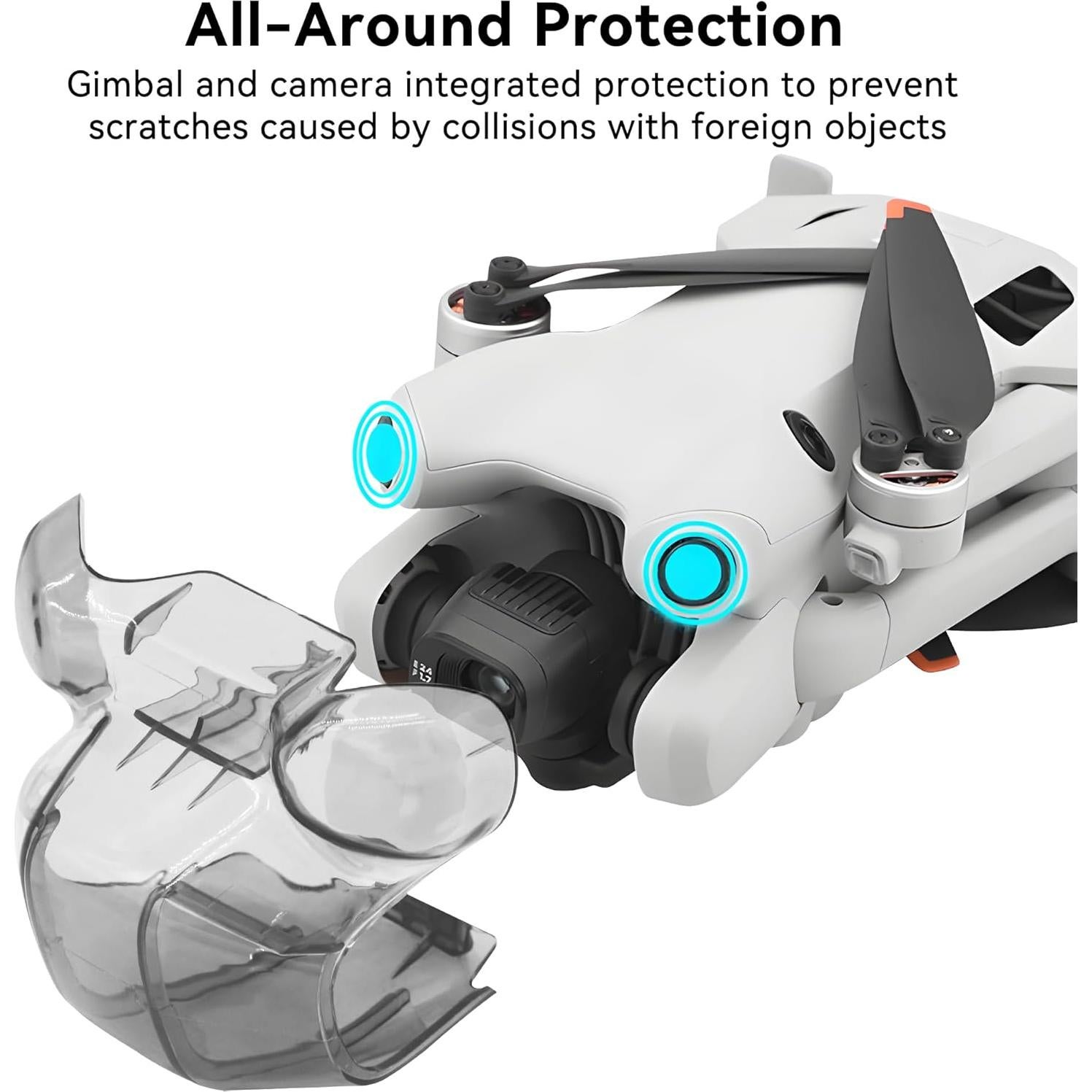 Cubierta de Gimbal Craznick para DJI Mini 4 Pro - Protección Lente