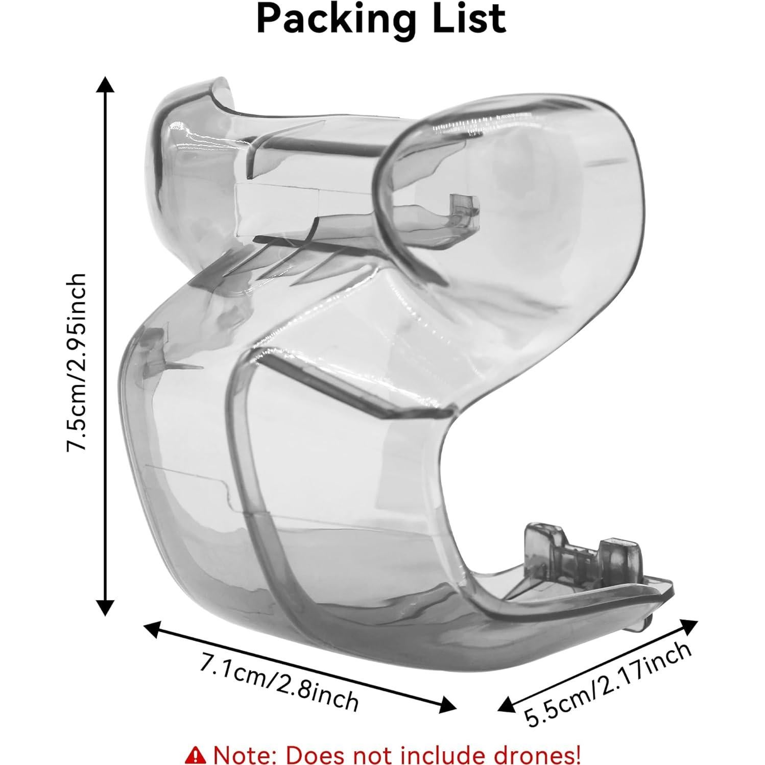 Cubierta de Gimbal Craznick para DJI Mini 4 Pro - Protección Lente