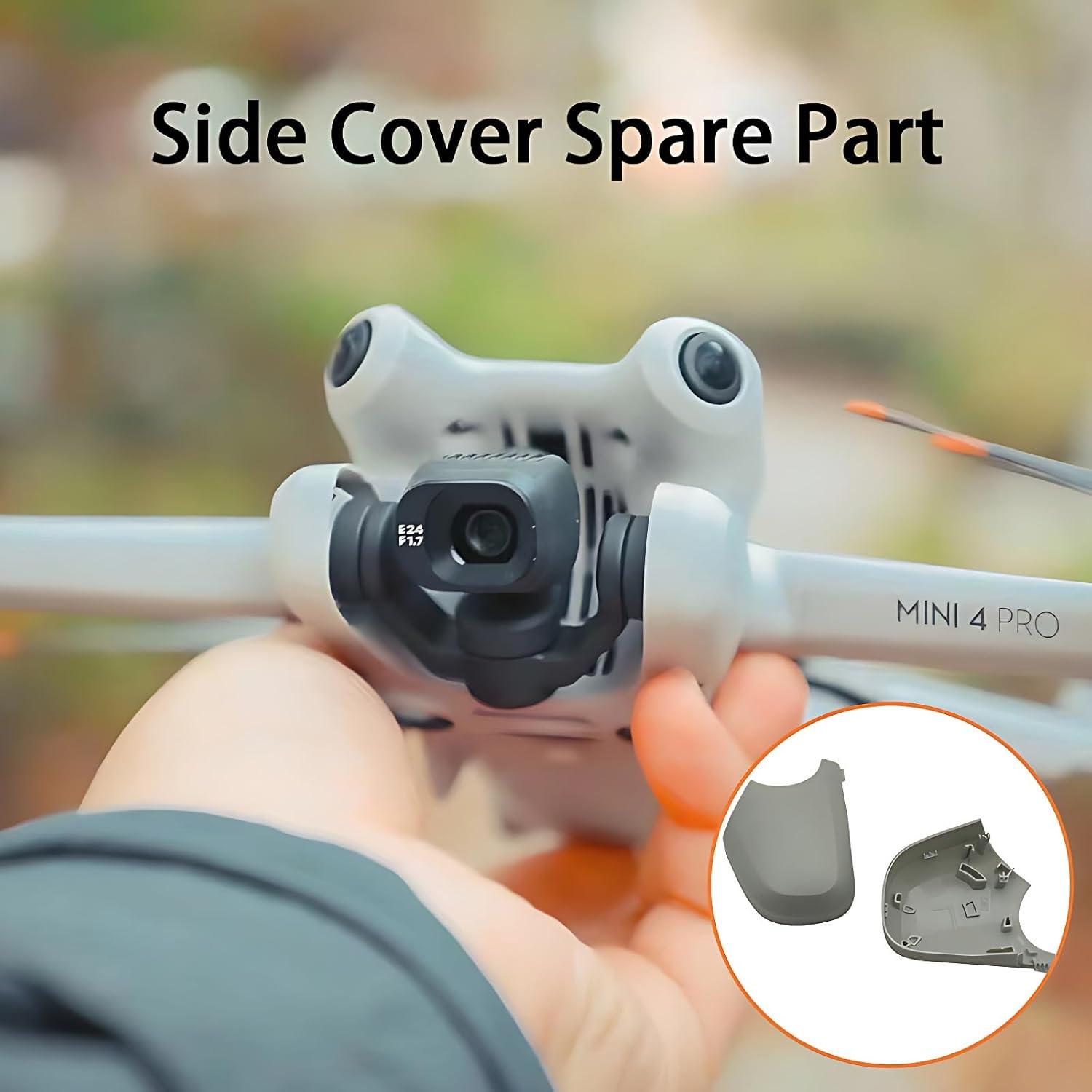 Cubierta Lateral Reemplazo DJI Mini 4 Pro Izquierda y Derecha