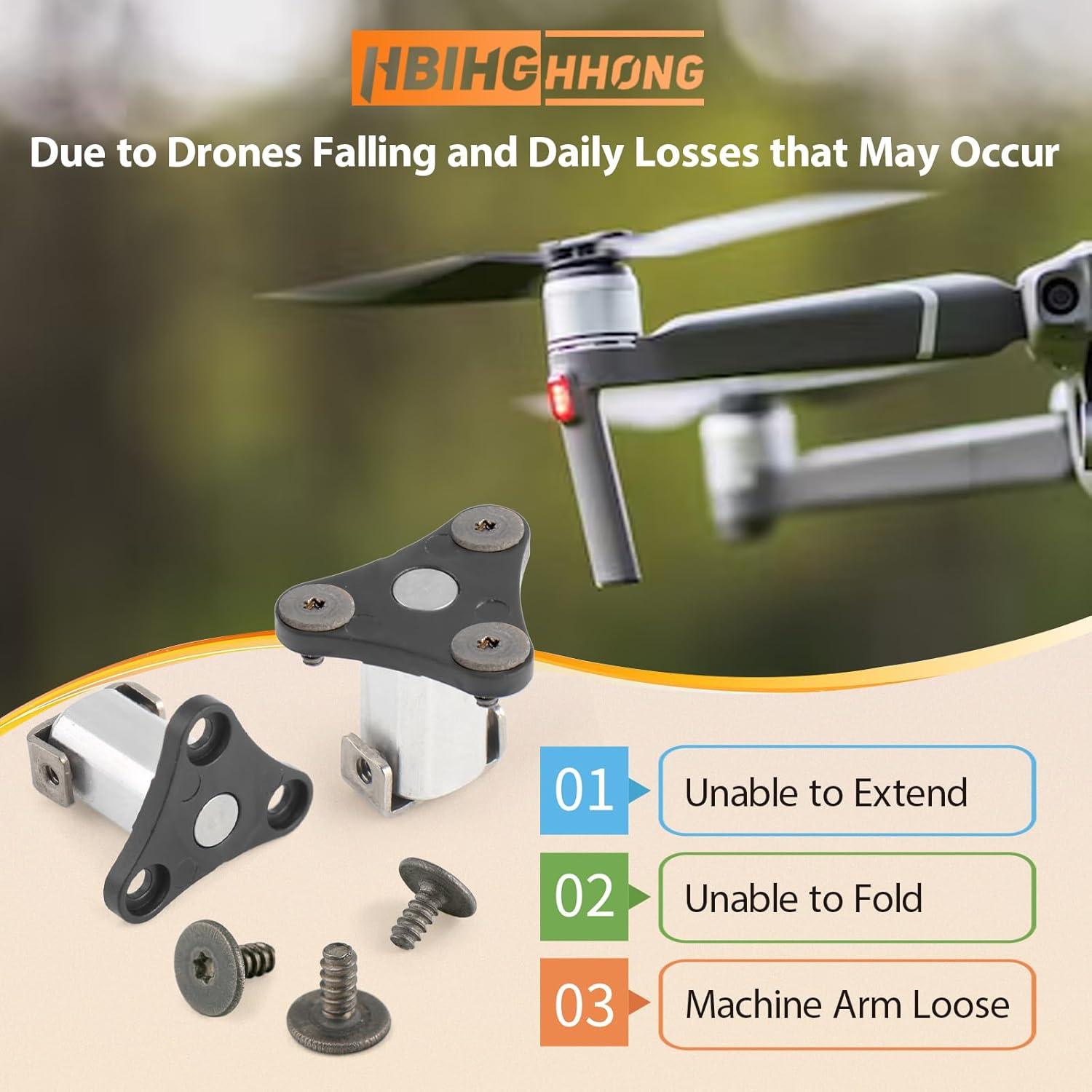 Reemplazo Eje Brazo Frontal DJI Mini 4 Pro Mini 3 + Tornillos