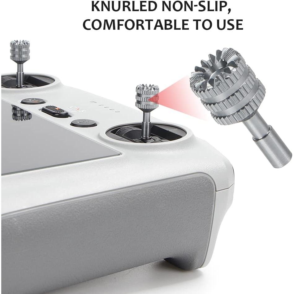 Joysticks Aluminio BEHORSE para DJI Mini 3/4 Pro - 2 Pares