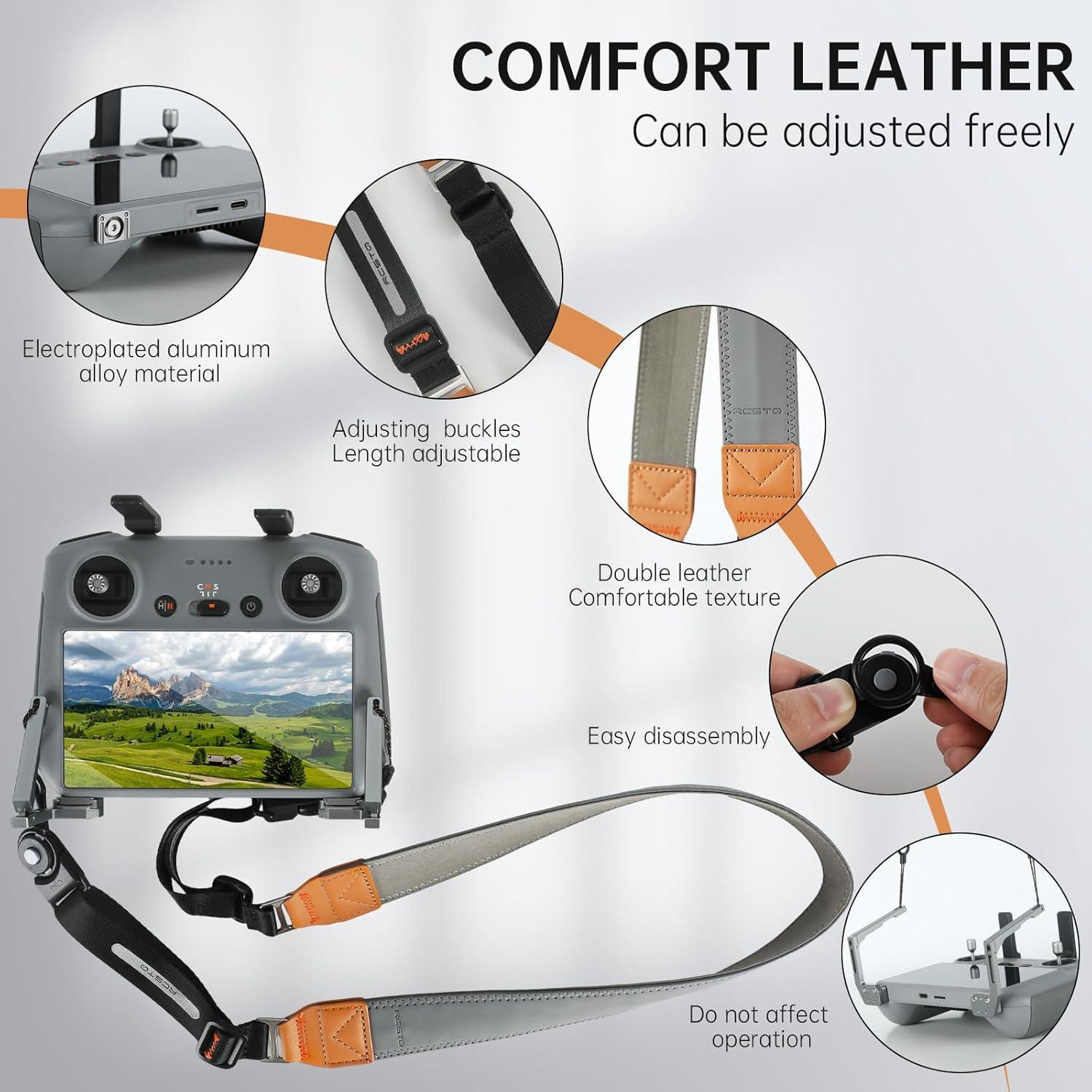 Cinta para el Cuello RCstyle para Control Remoto DJI - Ajustable