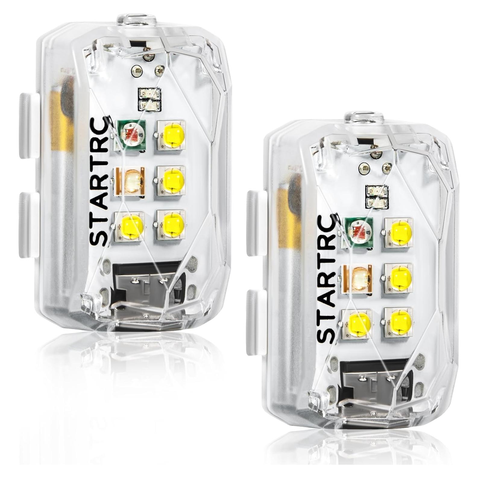 Luz Estroboscópica LED STARTRC para Drones - 2 Piezas