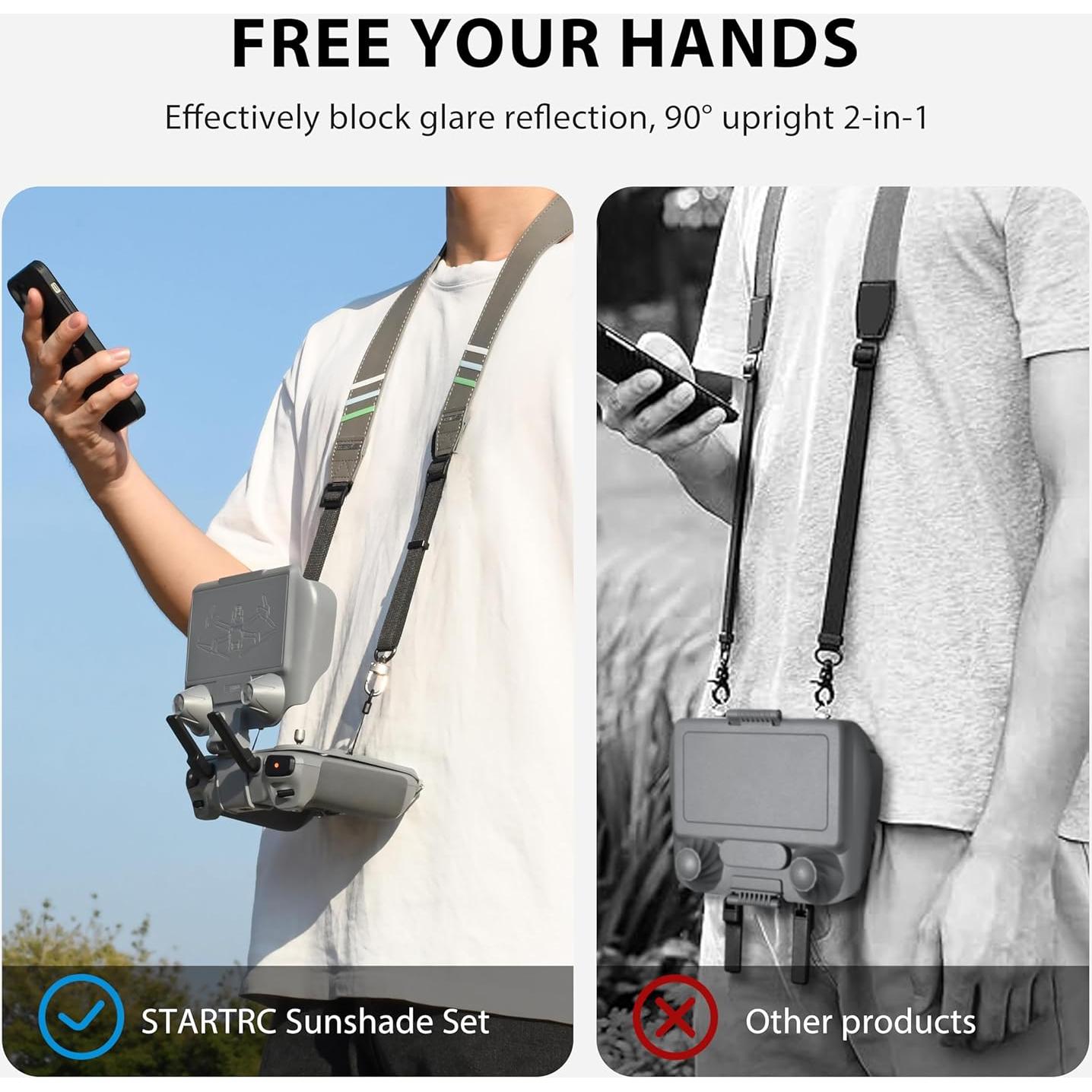 Capota Solar STARTRC Mini 4 Pro Mini 3 para DJI RC 2