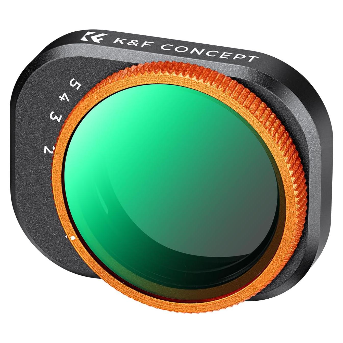 Filtro ND Variable K&F Concept para DJI Mini 4 Pro 1-5 Paradas