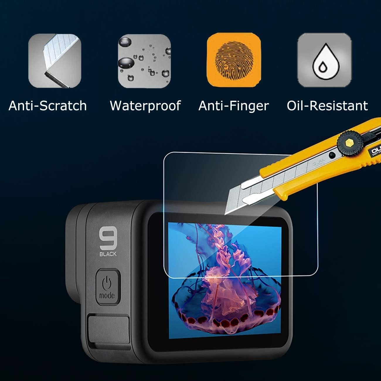 Protector de Pantalla Vidrio Templado 9H para GoPro Hero12/11/10/9