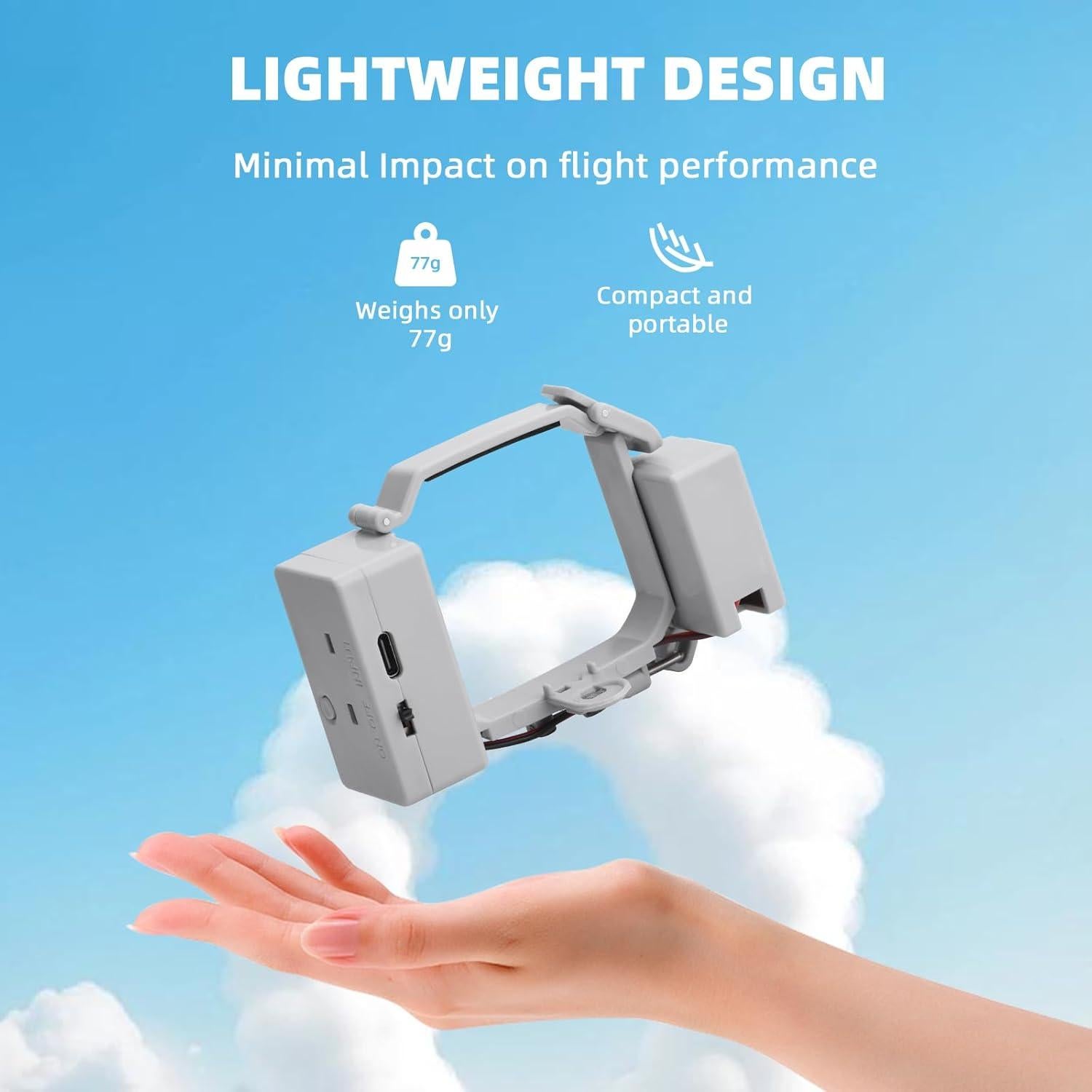 Sistema Airdrop BRDRC para DJI Mini 4 Pro - 100g Carga