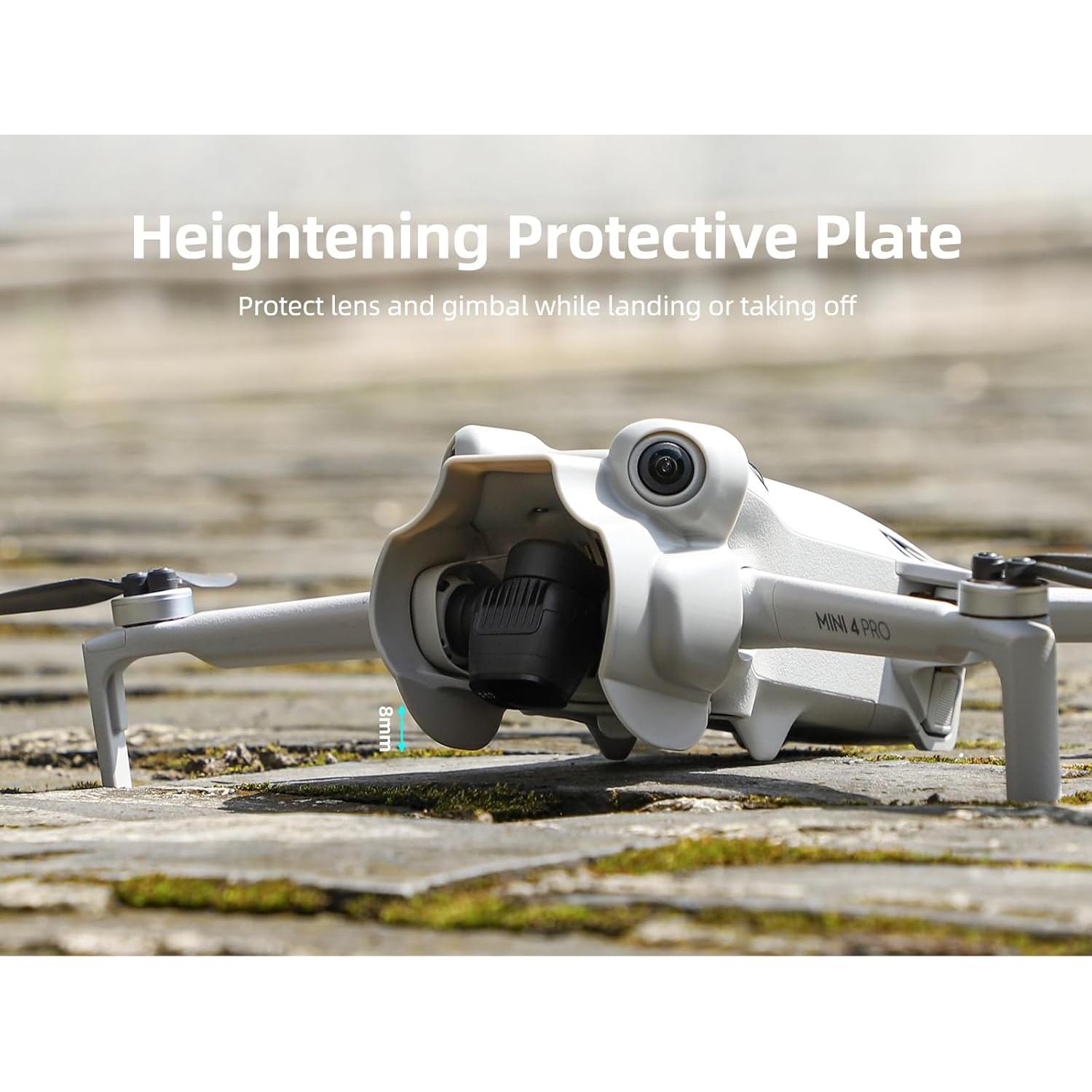 Capucha de lente AILENICE para DJI Mini 4 Pro - Protector anti-reflejo