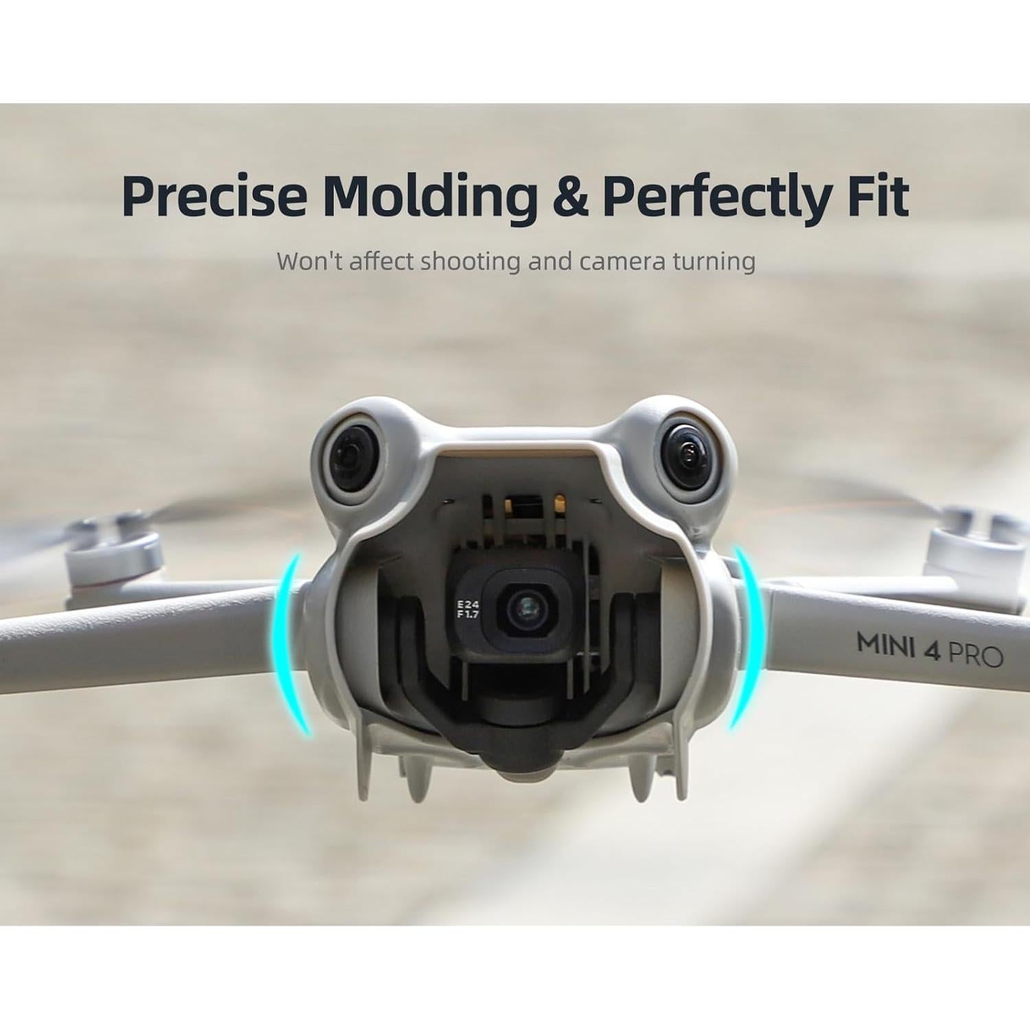 Capucha de lente AILENICE para DJI Mini 4 Pro - Protector anti-reflejo