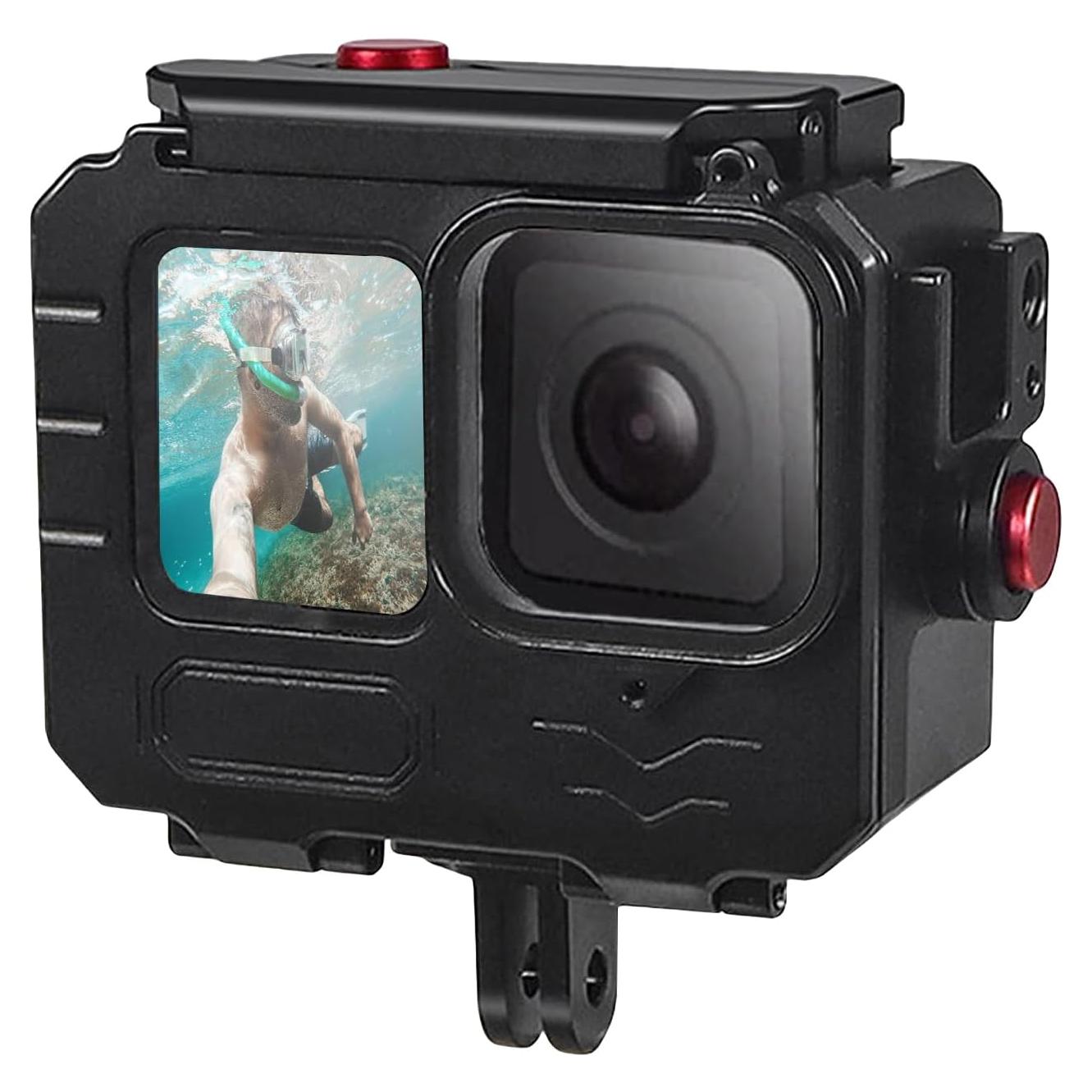 Caja Impermeable SRUIM para Go Pro Hero 13/12/11/10/9 - 80M