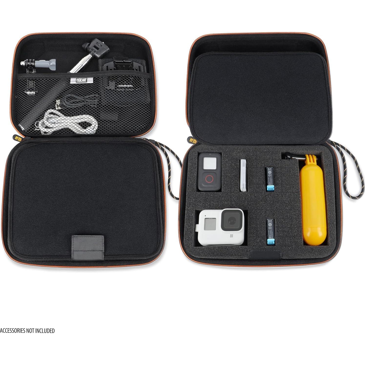 Funda Dura Impermeable USA Gear para GoPro Hero y Accesorios