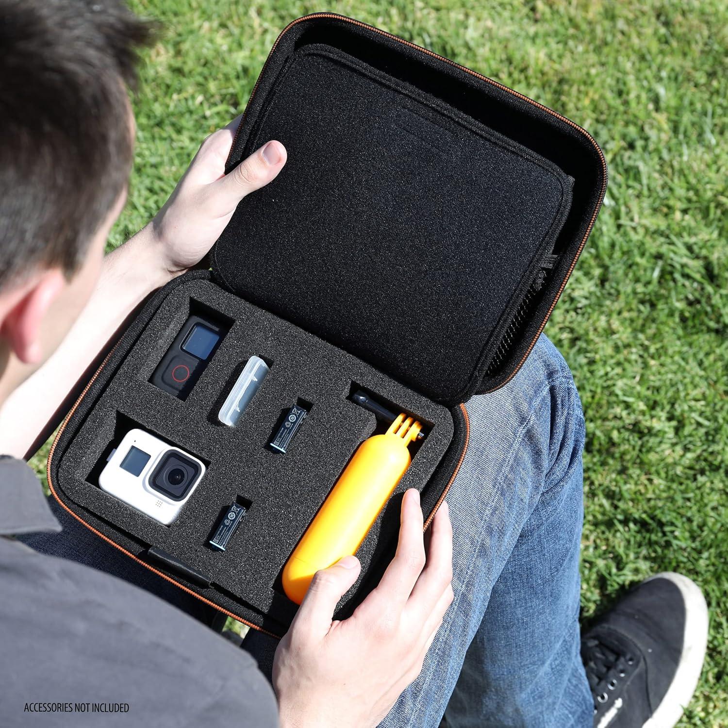 Funda Dura Impermeable USA Gear para GoPro Hero y Accesorios