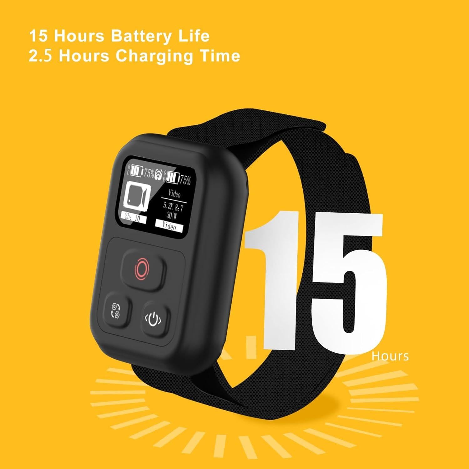 Control Remoto Inalámbrico Aovee para GoPro Hero 13/12/11/10/9/8/Max