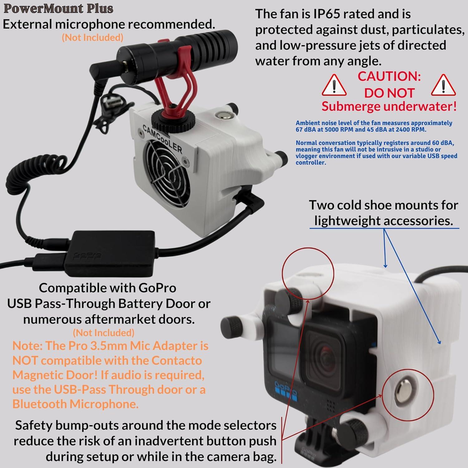 Ventilador de Enfriamiento CAMCooLER 9Thirteen para GoPro HERO