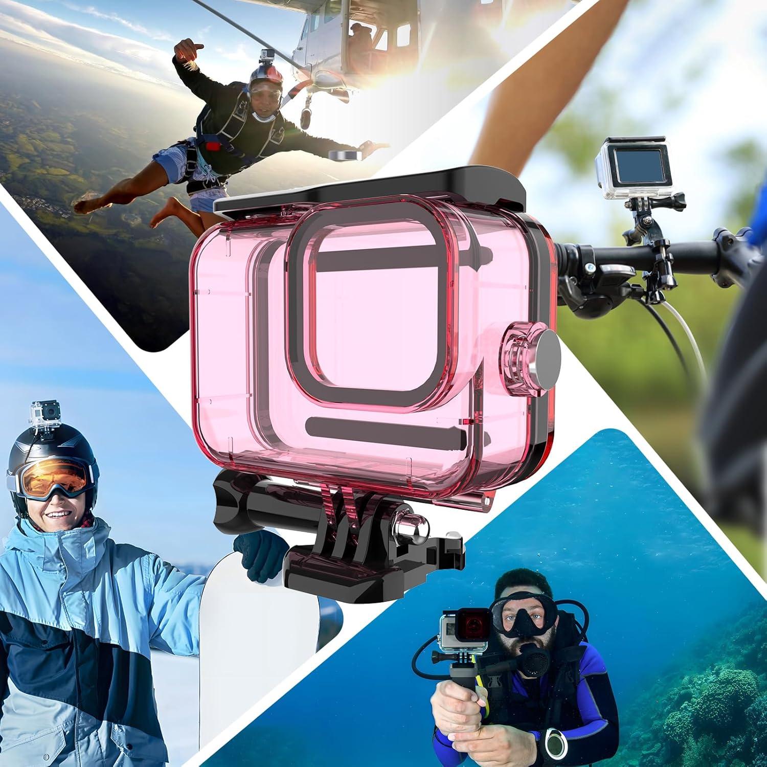 Funda Impermeable HONGDAK para GoPro Hero 12/11/10/9 - 60m