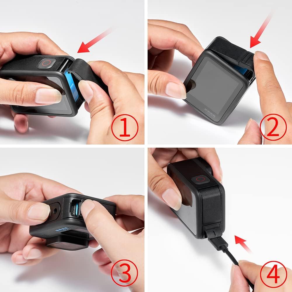 Kit Accesorios Protectores FitStill para GoPro Hero 9-13 Negro