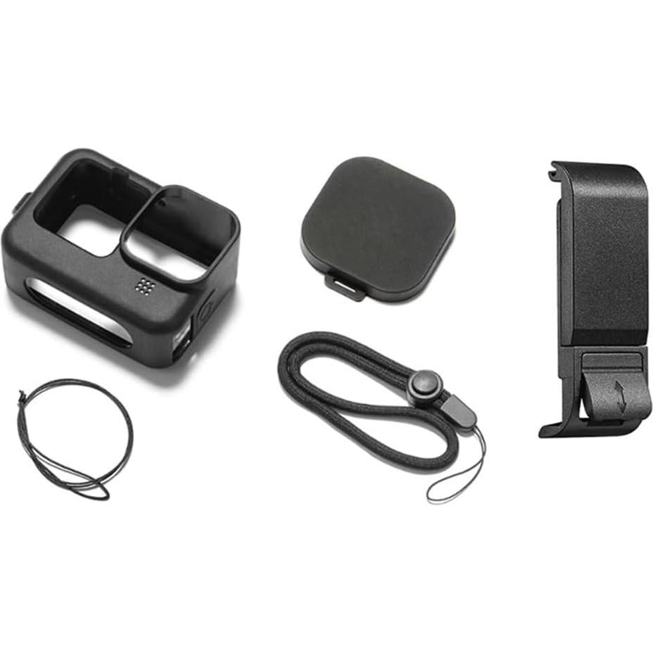 Kit de Accesorios Funda Silicona GoPro Hero 9/10/11/12 Negra