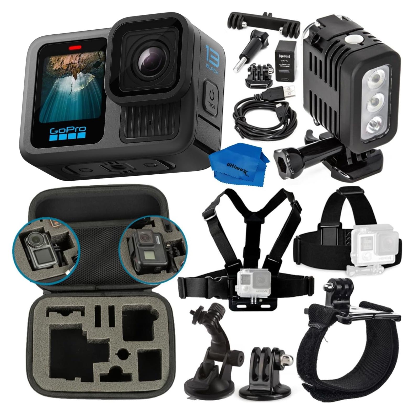 Cámara de Acción GoPro HERO13 Black 27MP Impermeable