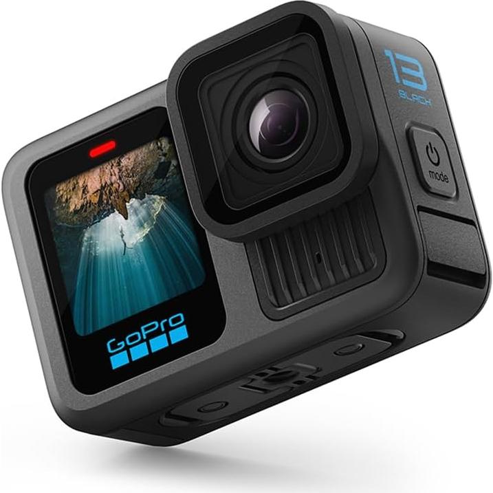 Cámara de Acción GoPro HERO13 Black 5.3K60 + Kit 47 Accesorios