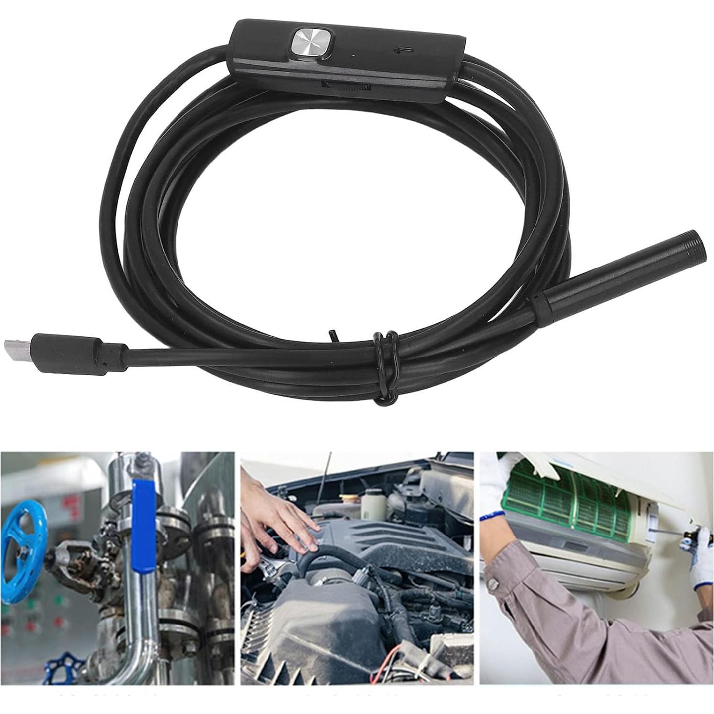 Cámara Endoscópica USB Hilitand 0.3MP con 6 Luces LED