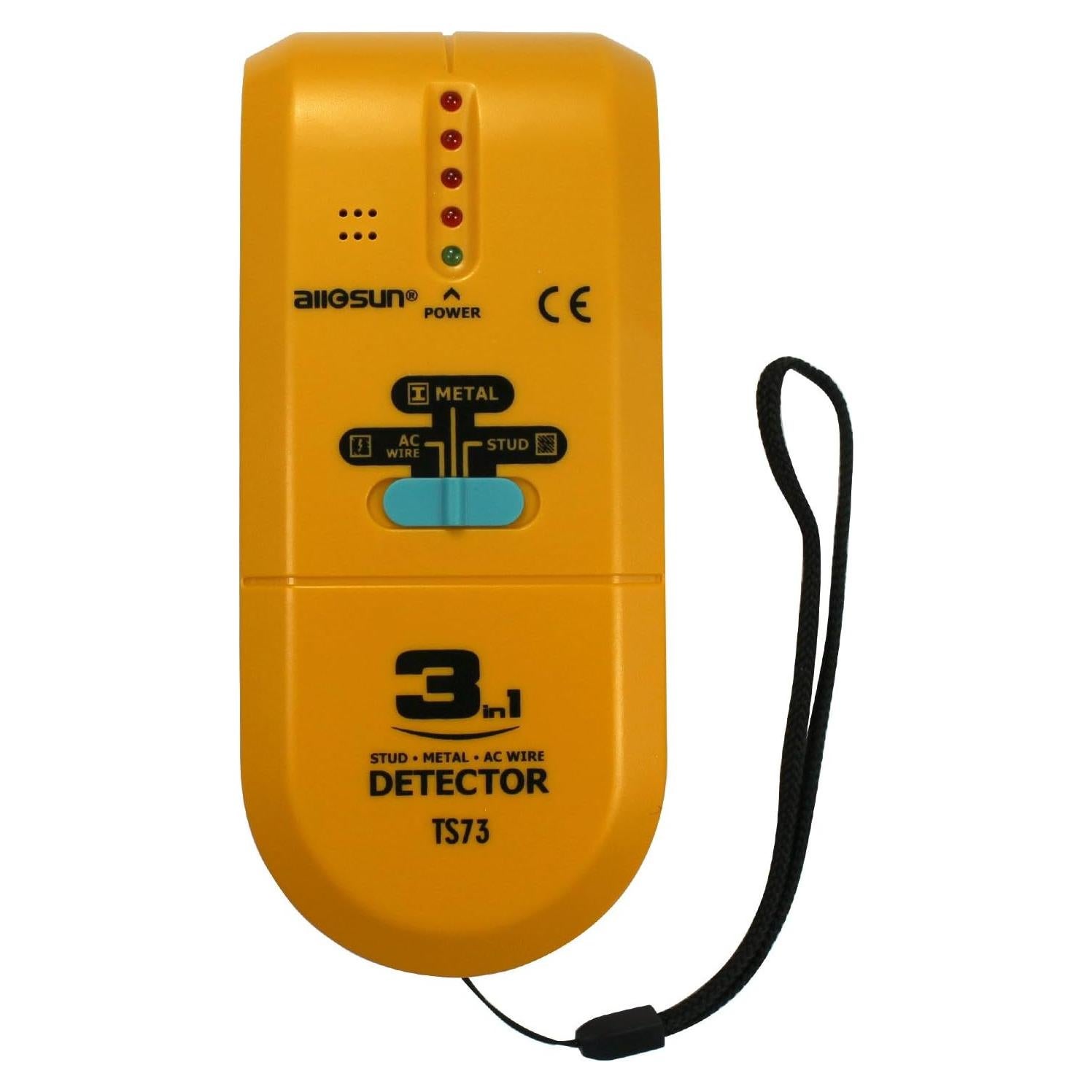 Detector de Vigas ALLOSUN TS73 LED 3 en 1 Escáner de Pared