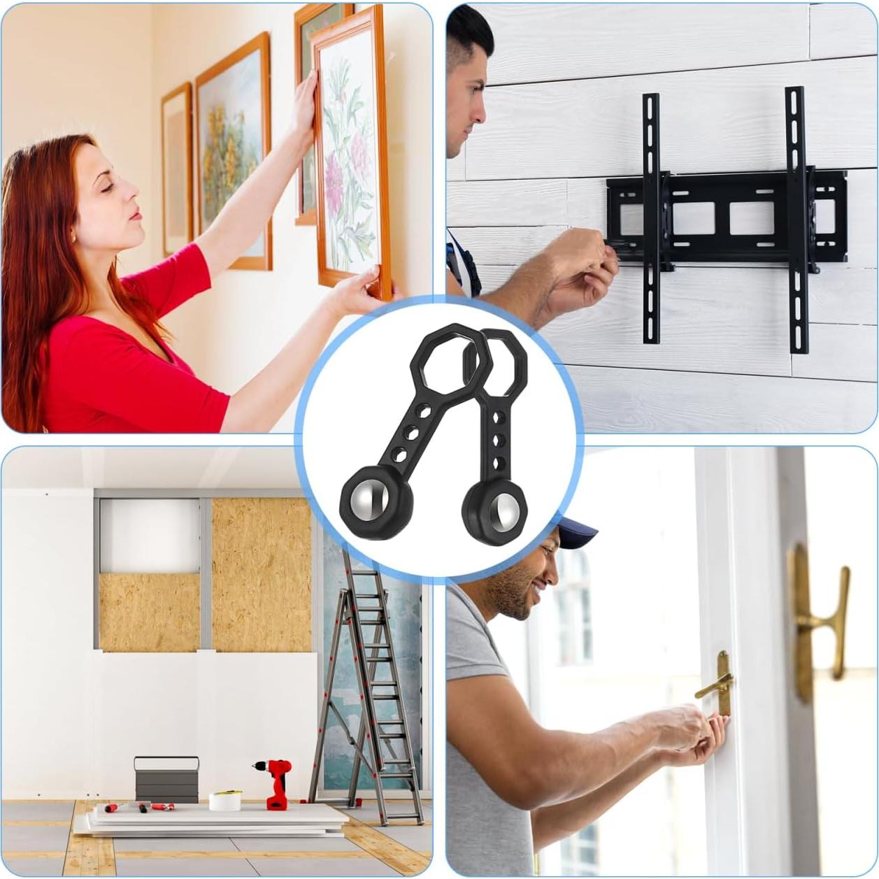 Buscador de Estudio Magnético OSALADI 2 Piezas 6.6x2.5cm