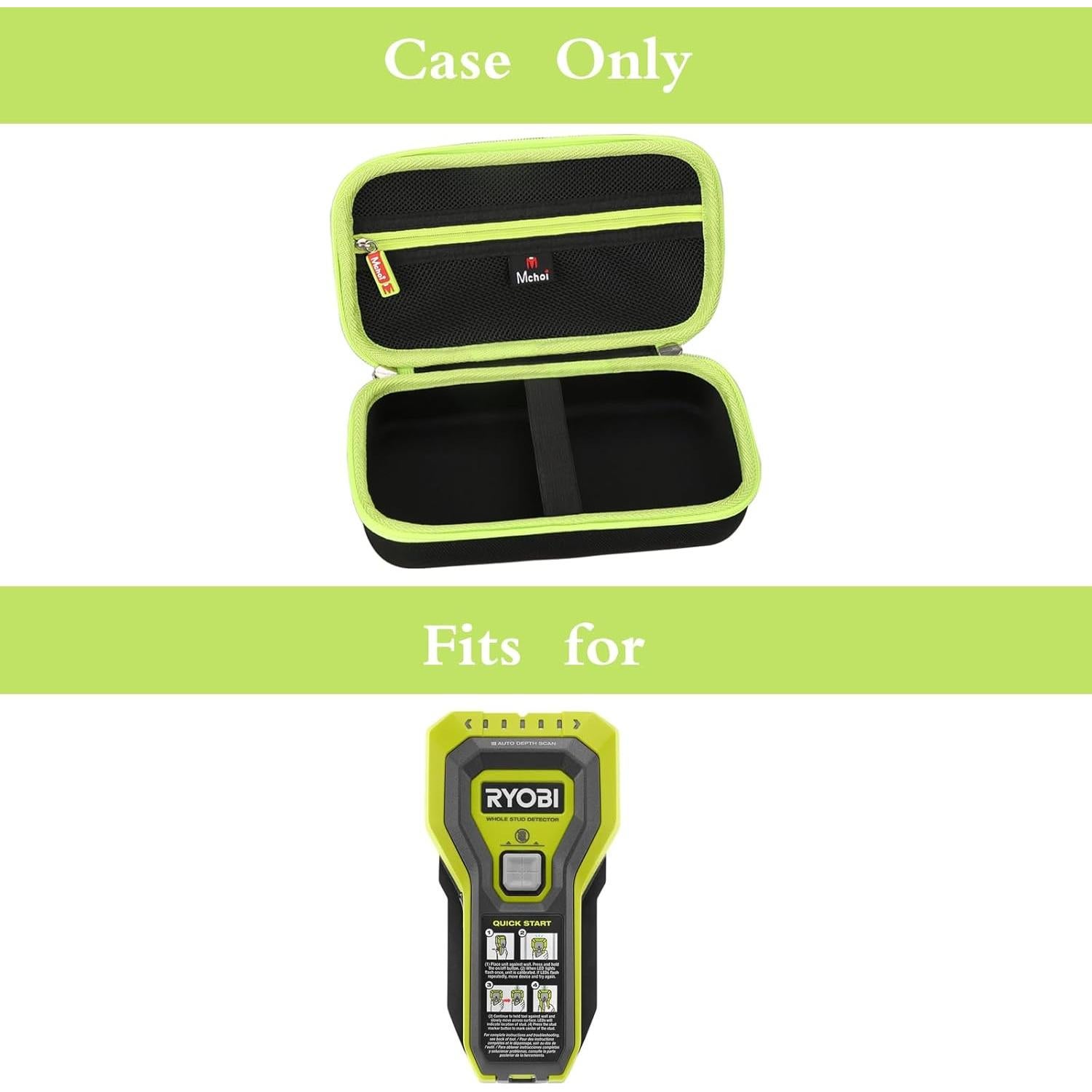 Funda Dura Mchoi para Buscador RYOBI ESF5002 - Impermeable y Ligera