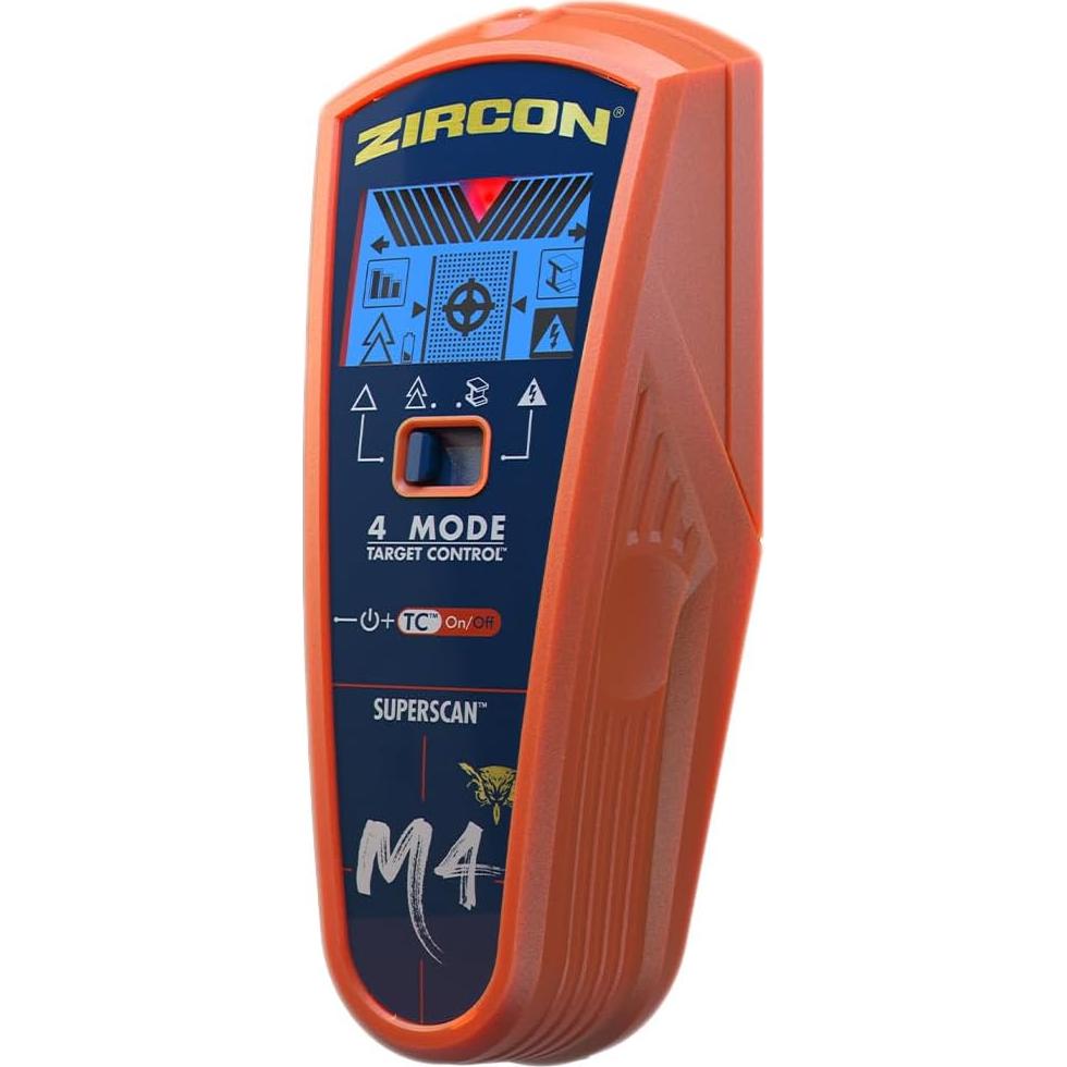 Buscador de Paredes Zircon SuperScan M4 - 5 Modos de Detección