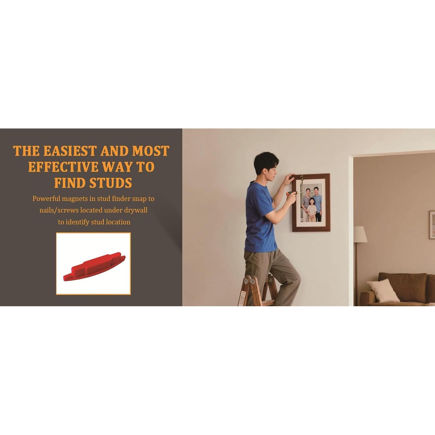 Localizador de Montantes Magnético Xiongweistar - Sin Baterías