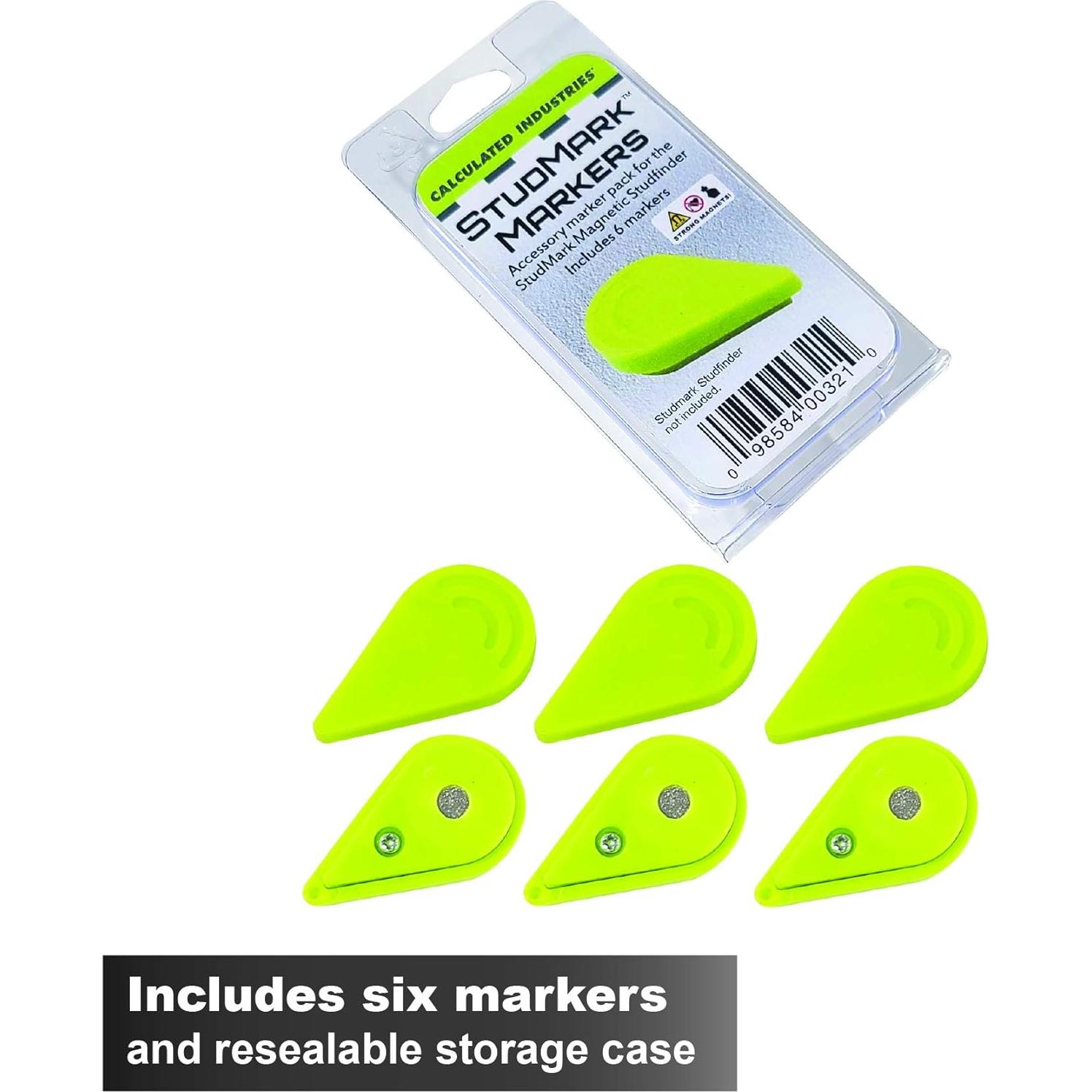 Marcadores Magnéticos StudMark 7356 - Set de 6 Piezas