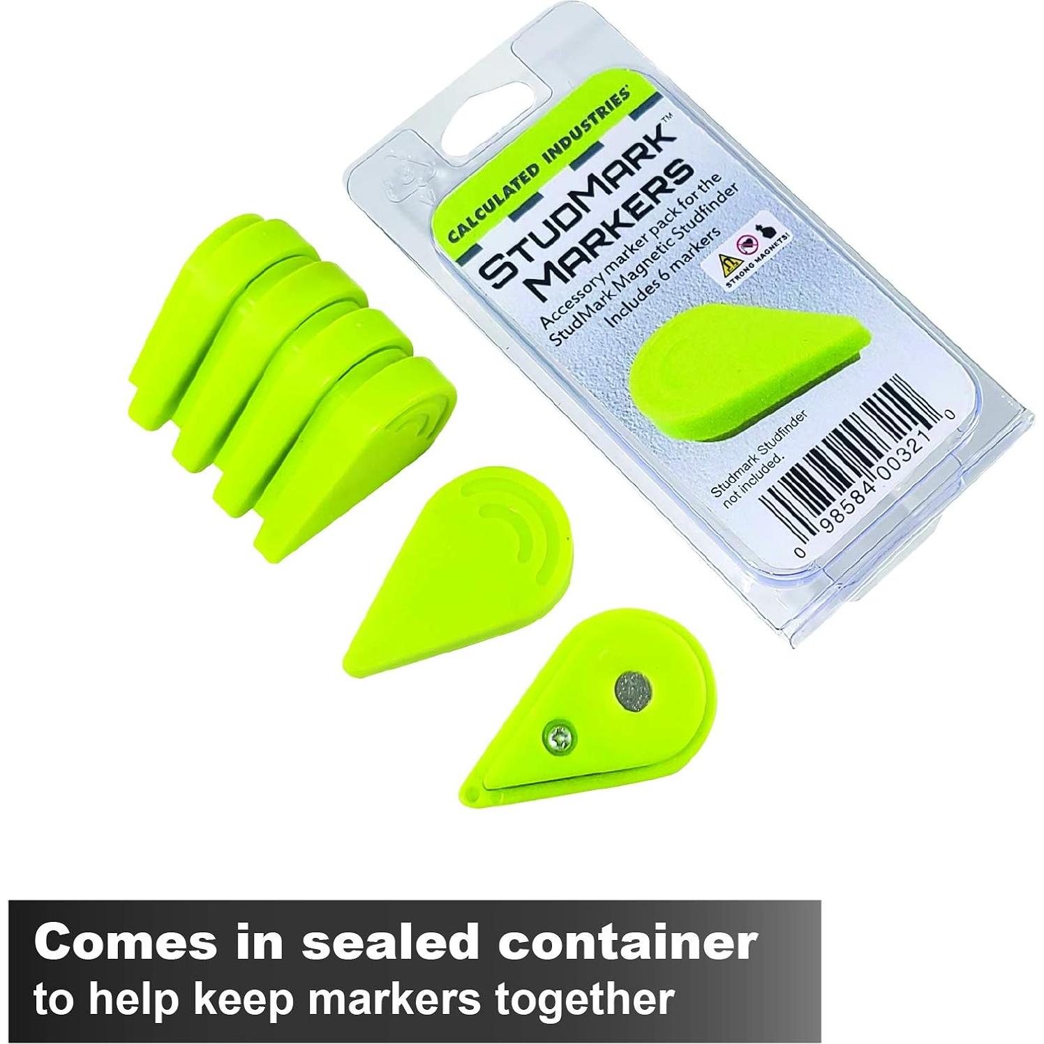 Marcadores Magnéticos StudMark 7356 - Set de 6 Piezas
