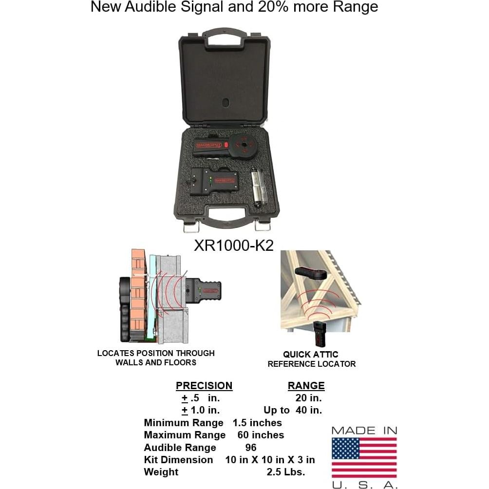 Localizador de Puntos Magnespot XR1000-K2 Magnepull 1.13kg