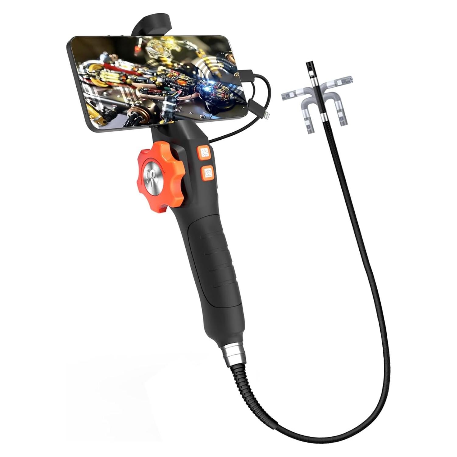 Cámara Endoscópica Doble Lente Gzpce 1080P IP67 1m