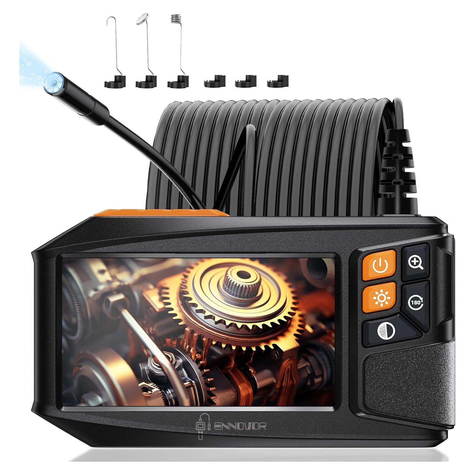 Cámara Endoscópica Ennovor 4.3" HD 1920P IP67 10m