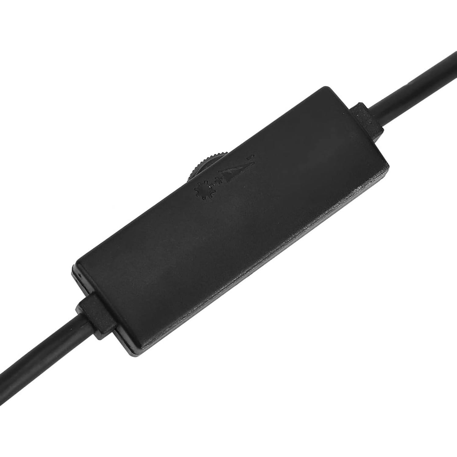 Endoscopio 3 en 1 Walfront 5m Cable Flexible 3.9mm HD