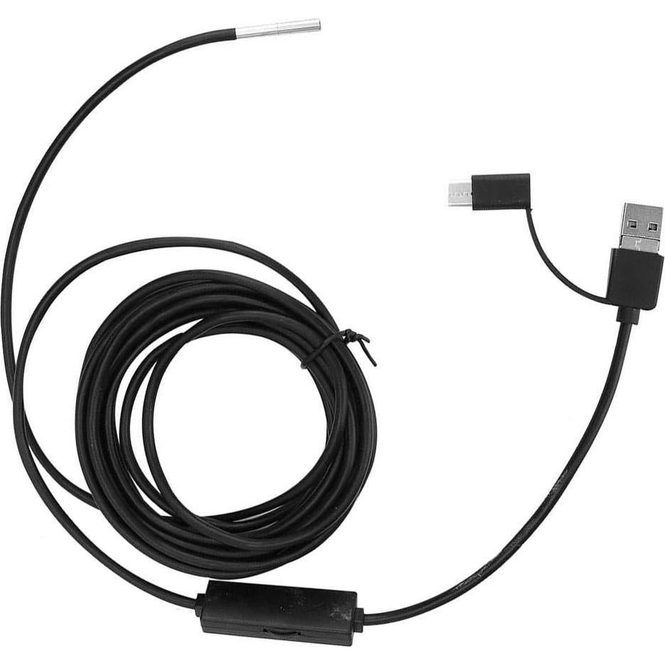 Endoscopio Oumefar 3 en 1 HD 1280x720 Tipo C 3.9mm IP67