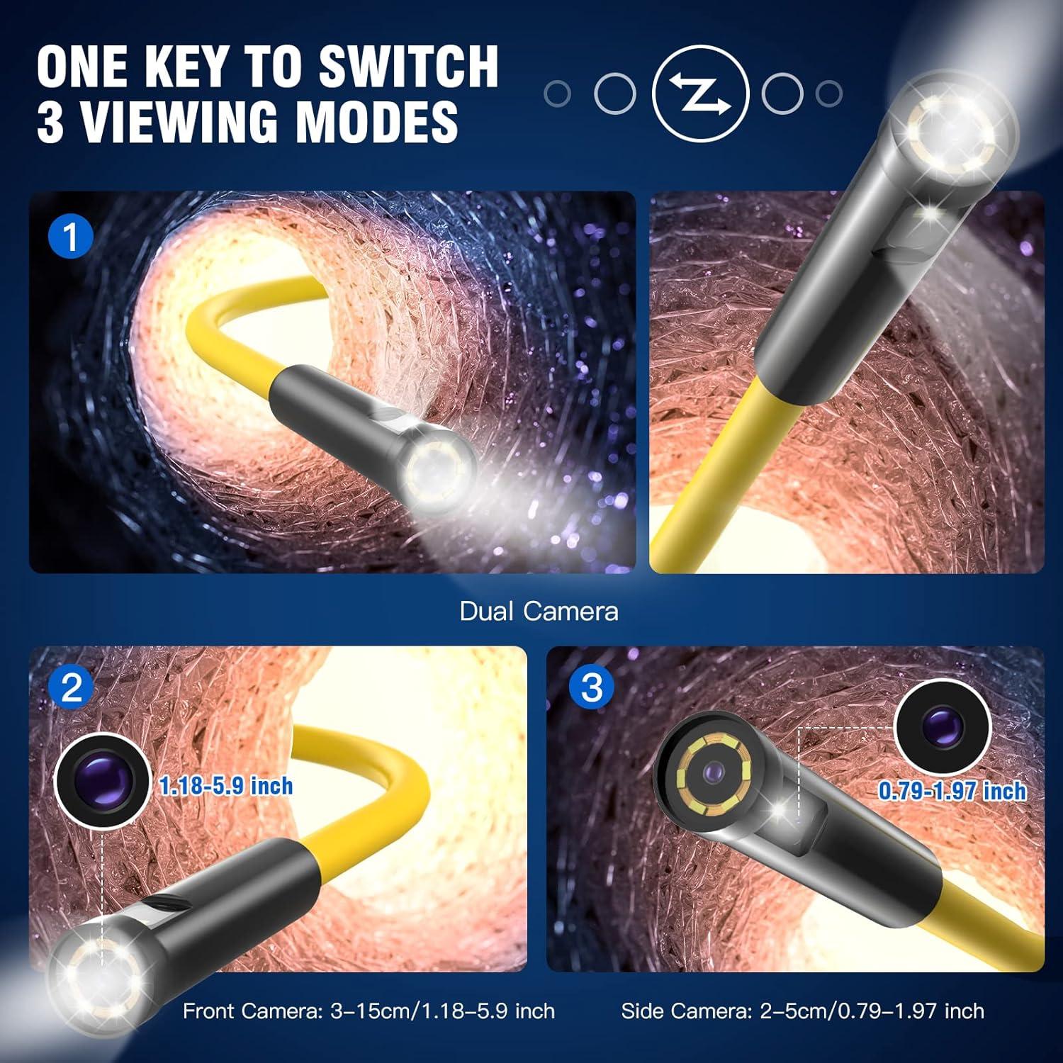 Endoscopio Inalámbrico BlueFire AT014BF-AU-123 5.5mm 1080P