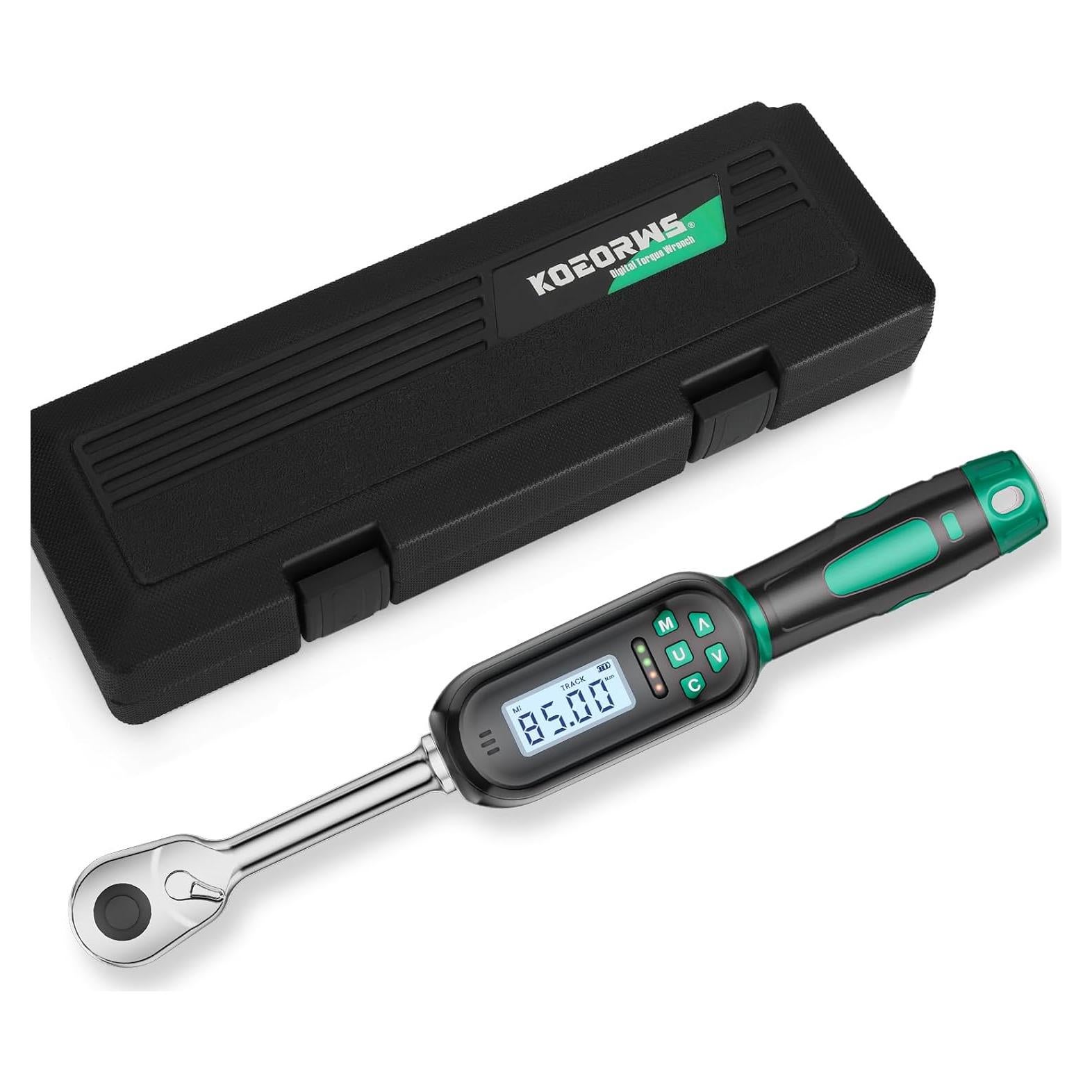 Llave de Torque Digital KOEORWS 1/2 Pulgada 6.8-135 Nm