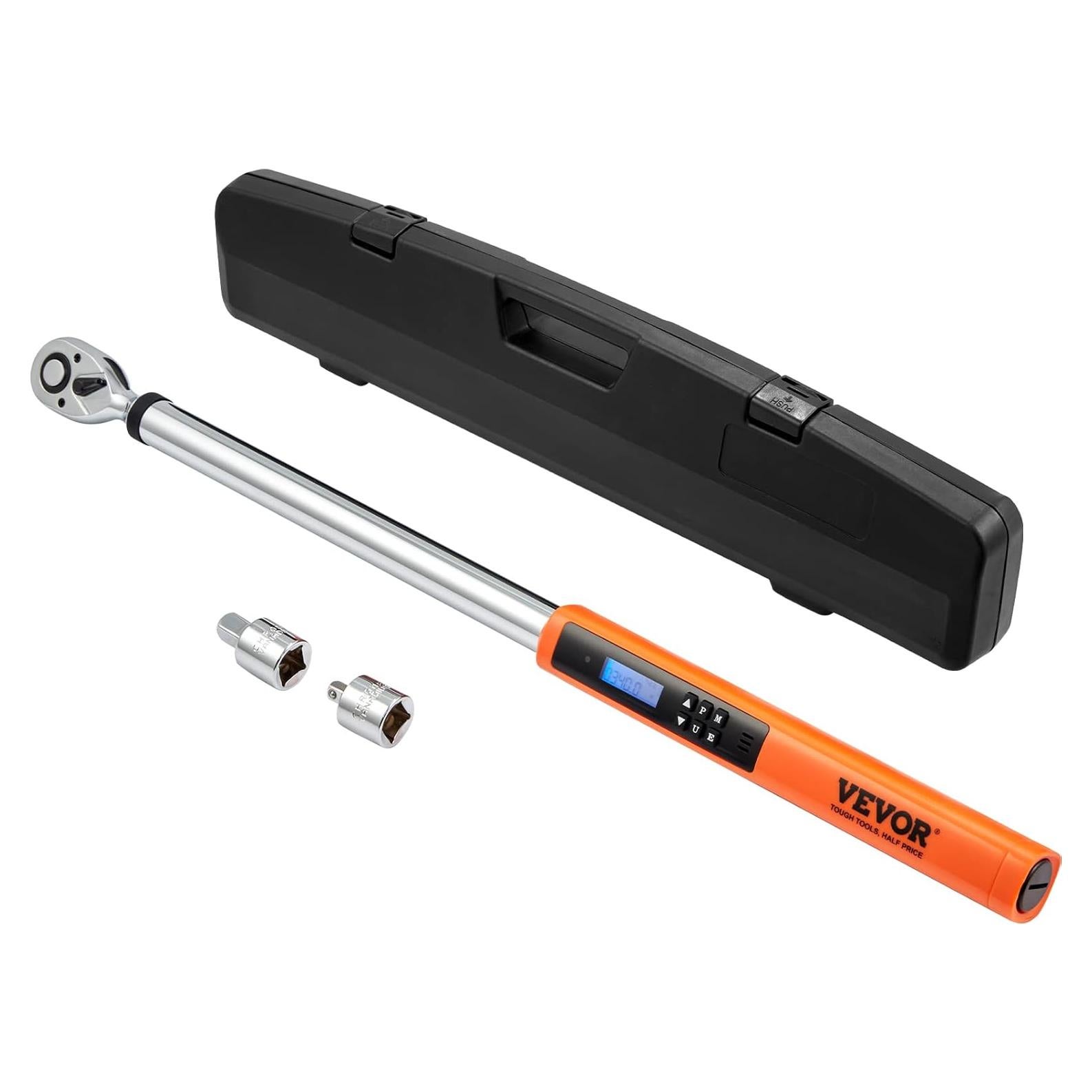 Llave de Torque Digital VEVOR 1/2" 25-250ft.lb 34-340n.m