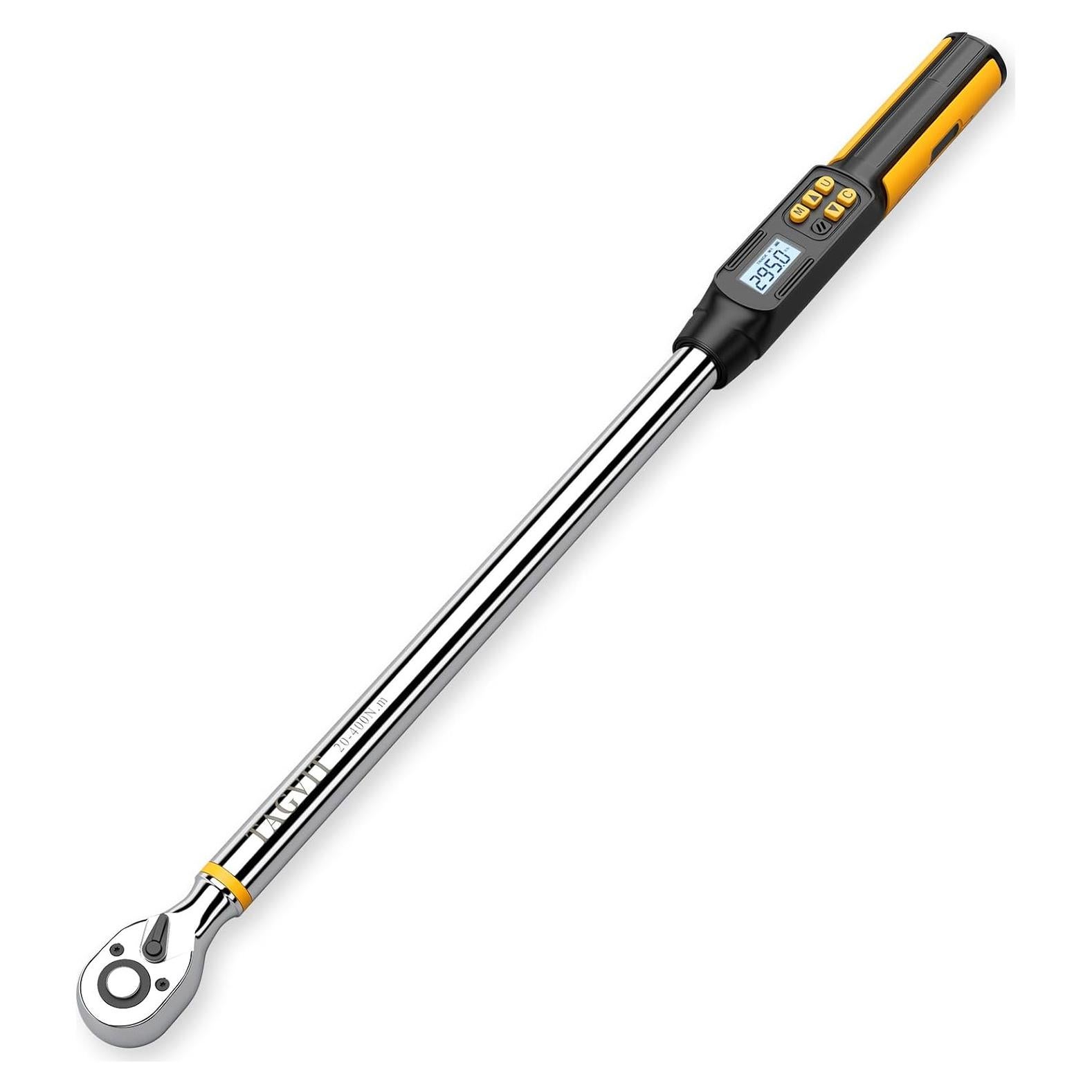 Llave de Torque Digital TAGVIT 1/2 Pulgada 20-400 Nm Precisión ±2%
