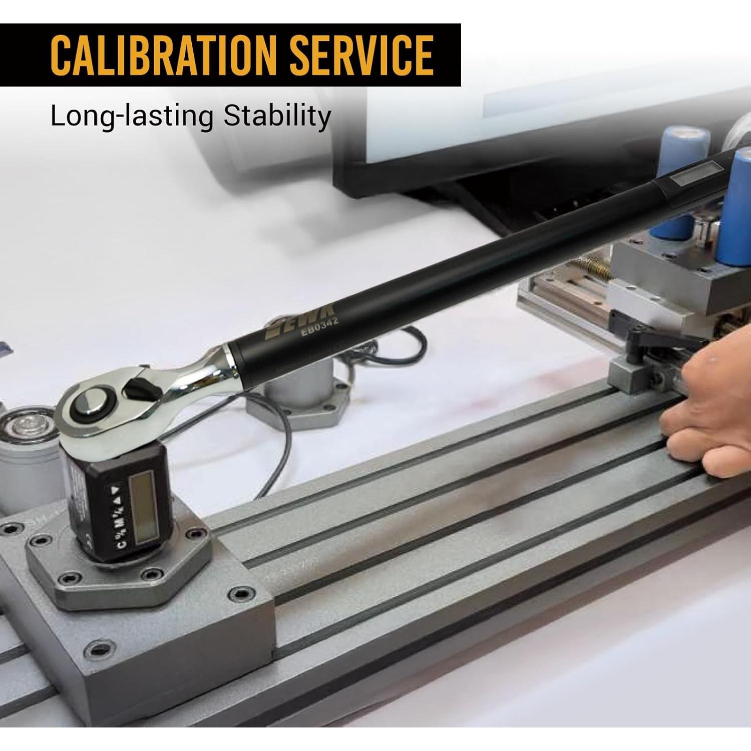 Llave de Torque Digital EWK 1/2" 17-340 Nm Alta Precisión