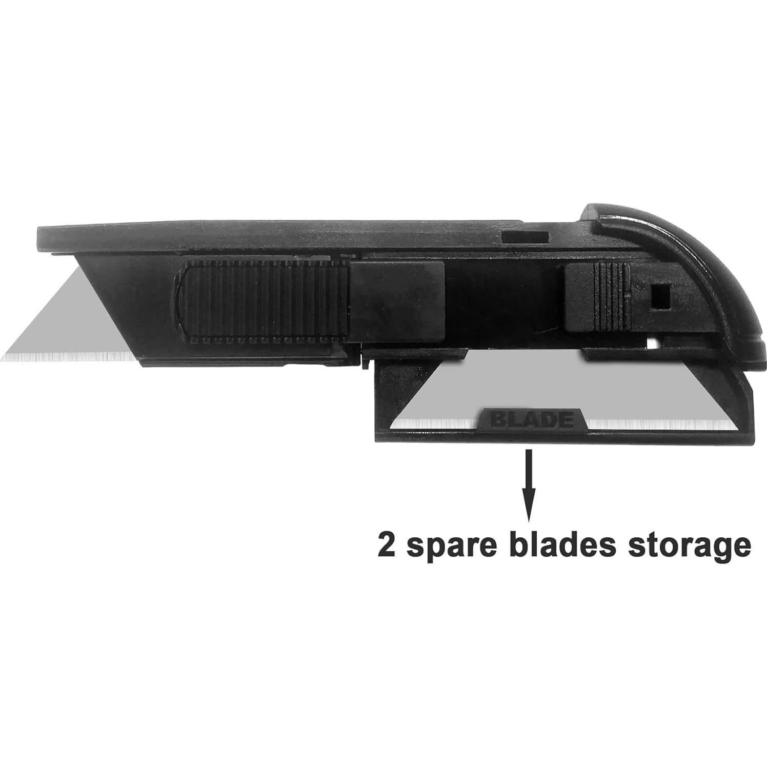 Cortador de Caja Auto-retractable XW, Aluminio, Paquete de 2